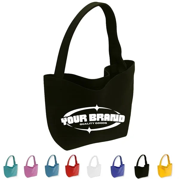 Fashion Mini Colorful Gift Shopping Tote Canvas Bag