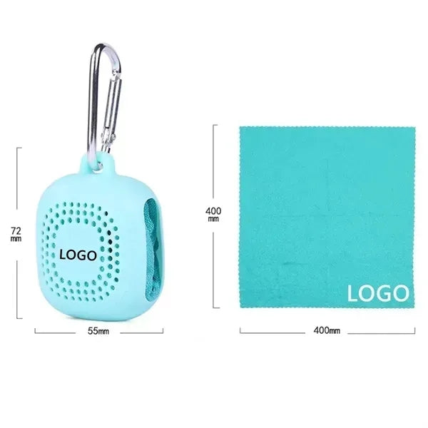 Quick Drying Towel With Silicone Case