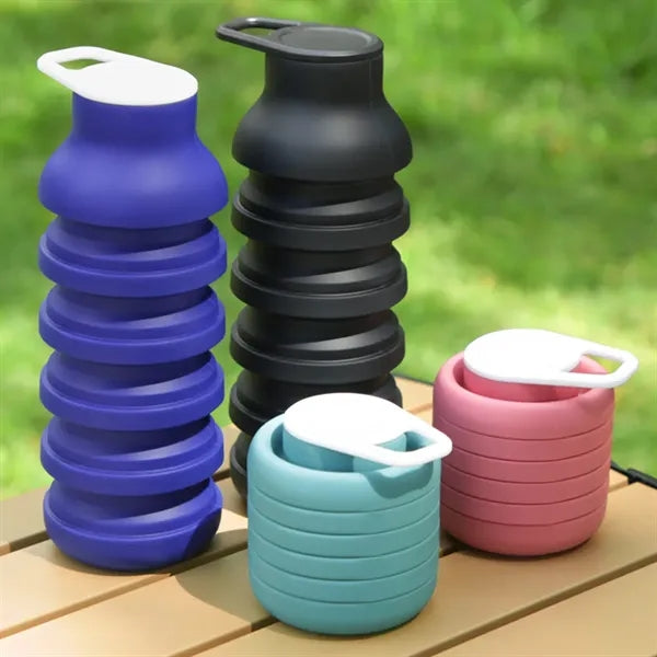 20oz Folding Silicone Sports Cycling Travel Drinking Cup