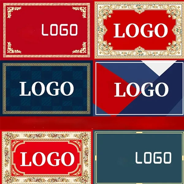 Logo Floor Mats - Absorbent Crystal Velvet