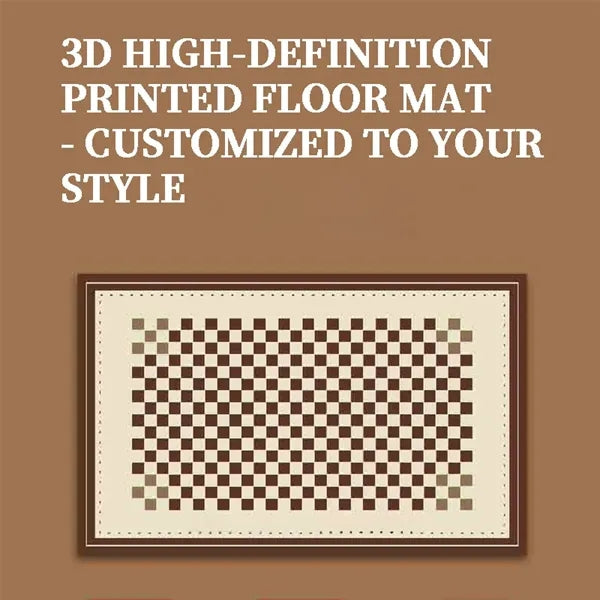 Logo Floor Mats - Absorbent Crystal Velvet