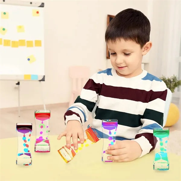 Liquid Motion Bubbler Timer Desktop Colorful Hourglass