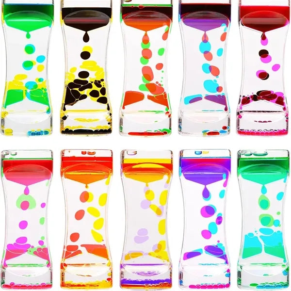 Liquid Motion Bubbler Timer Desktop Colorful Hourglass