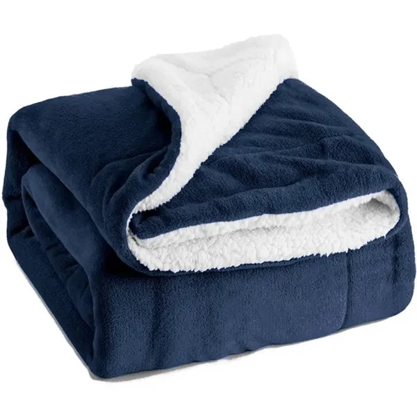 Eco-Friendly Soft Micro Mink Sherpa Blankets