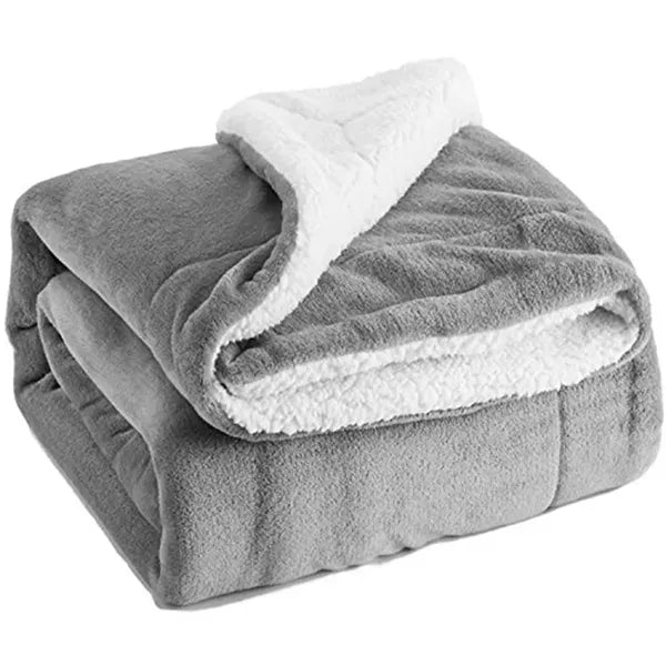 Eco-Friendly Soft Micro Mink Sherpa Blankets