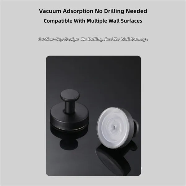 Vacuum Lock Shower Suction Cup Towel Hook Kit