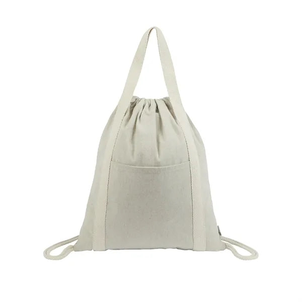 Renew II 9 oz. Recycled Cotton Drawstring Bag