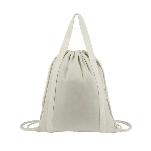 Renew II 9 oz. Recycled Cotton Drawstring Bag