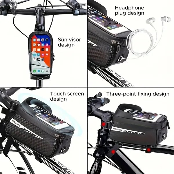 Waterproof Bike Phone Bag for Mountain & Road Cycling