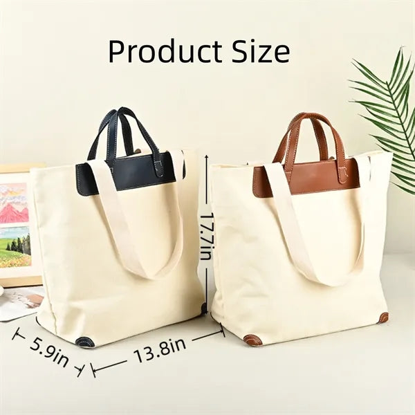 Ecofriendly Minimalist Tote Canvas Bag