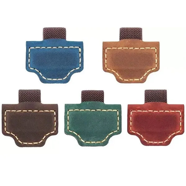 Bygone Mark Leather Magnetic Bookmarks
