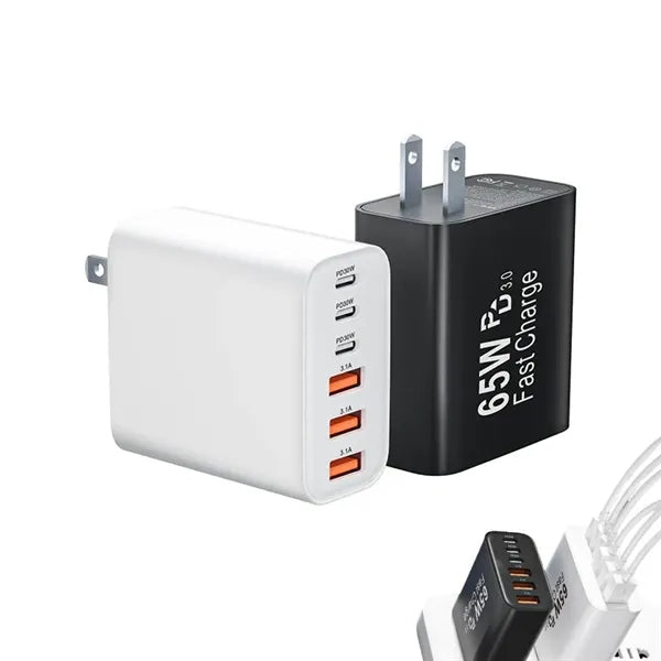 65W USB C Fast Charger Block