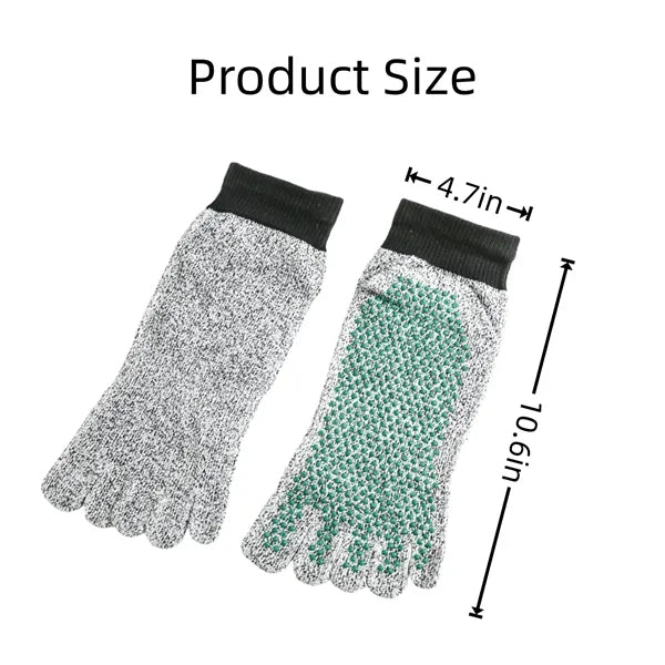 HPPE Cut Protection Abrasion Resistant Action 5 Finger Socks