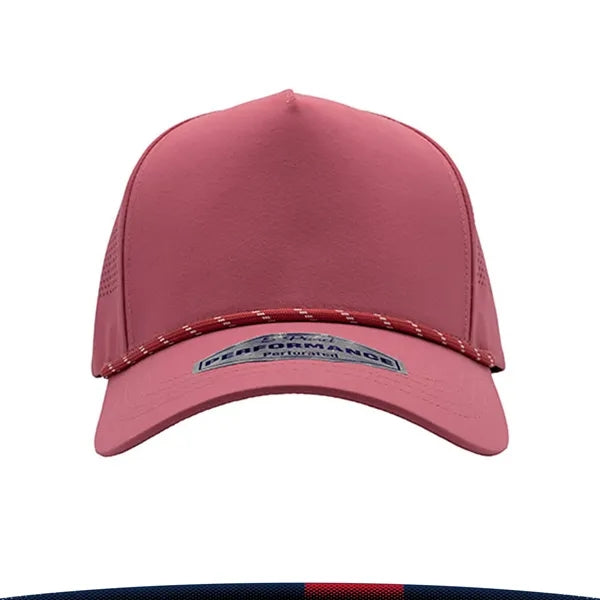 Quesille Perforated Performance Rope Cap