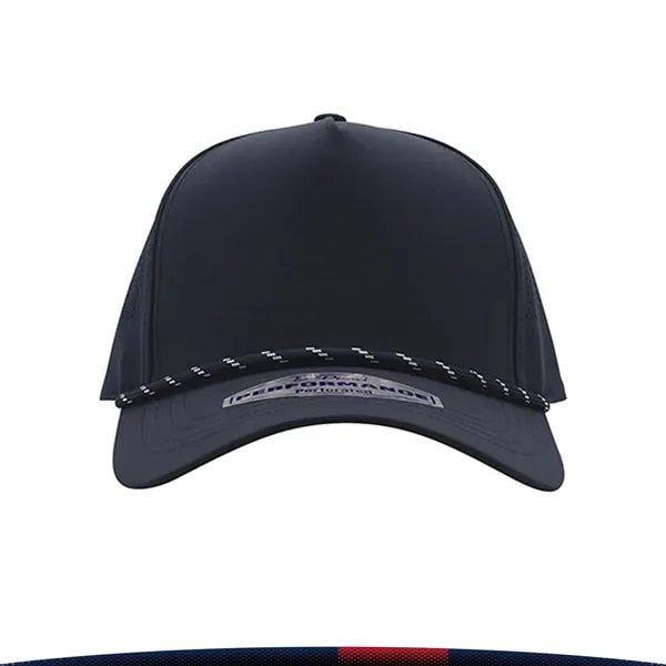 Quesille Perforated Performance Rope Cap