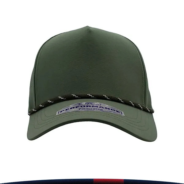 Quesille Perforated Performance Rope Cap