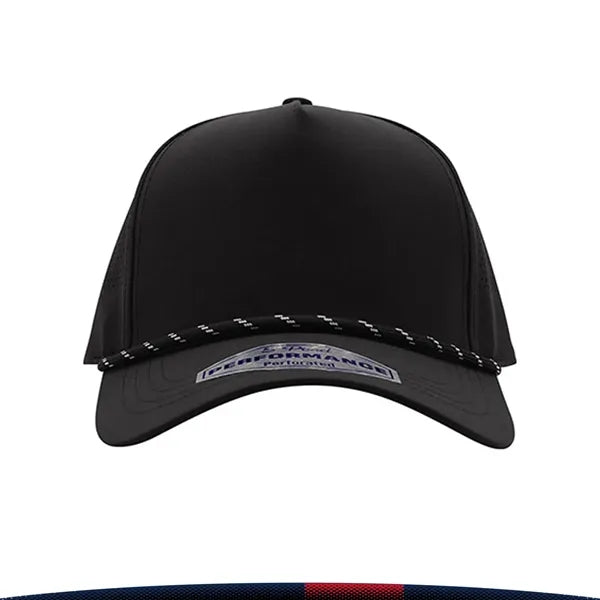 Quesille Perforated Performance Rope Cap