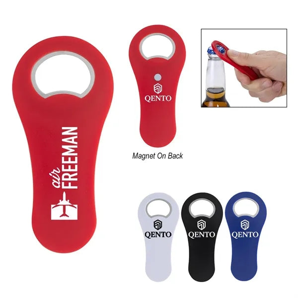 Magnetic Metal Bottle Opener Custom Imprint