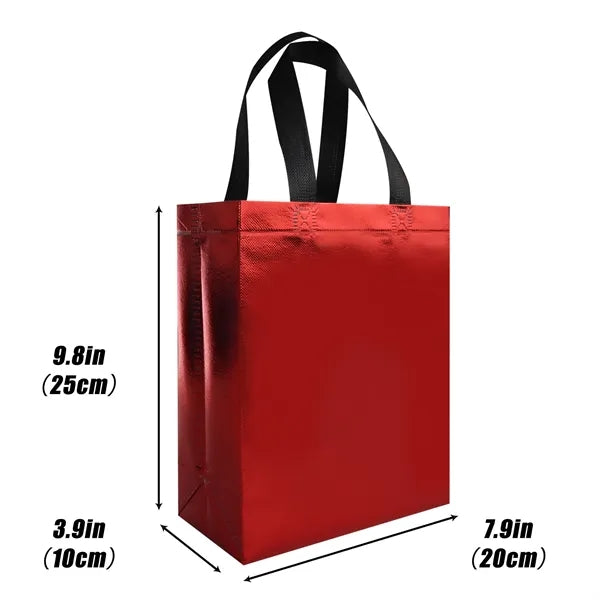 Laser Laminate Non-Woven Tote Bag with Reinforced Handles