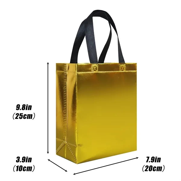 Laser Laminate Non-Woven Tote Bag with Reinforced Handles