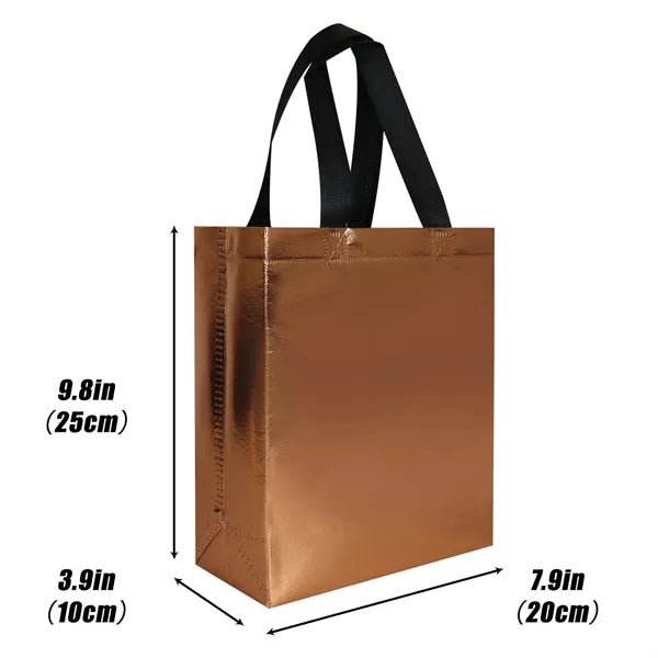 Laser Laminate Non-Woven Tote Bag with Reinforced Handles