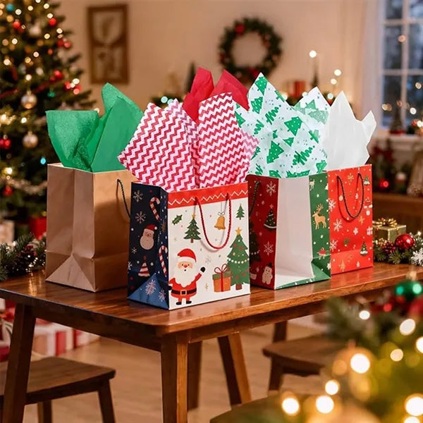 Blisstime Christmas Tissue Gift Wrapping Paper