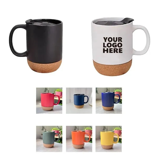 Ceramic Cup Cork Bottom