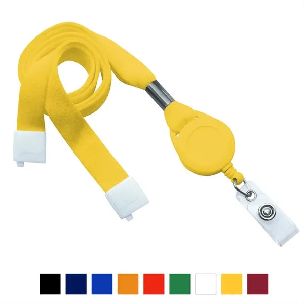 5/8" Tube Polyester Lanyard with Breakaway (Badge Reel)