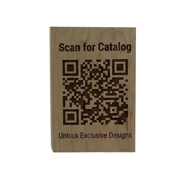 Solid Custom Engraved Display Block-Large