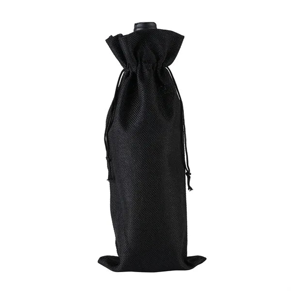 Linen Cloth Wine Bottle Drawstring Bags