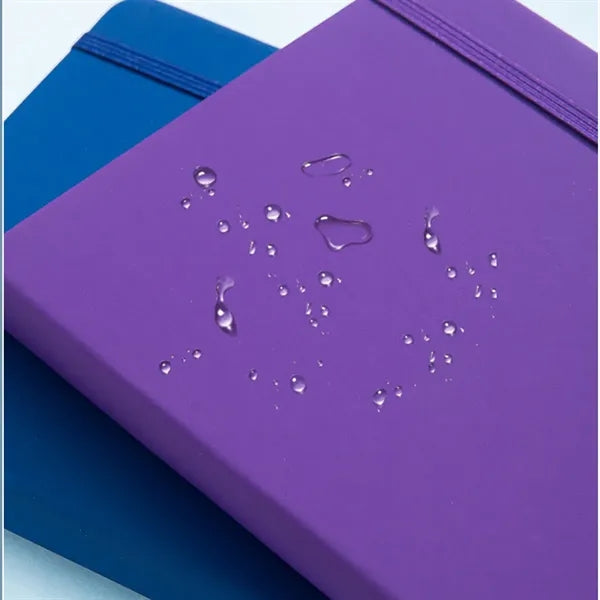 PU Leather Journal Notebook w/ Stylus Metal Ballpoint Pen
