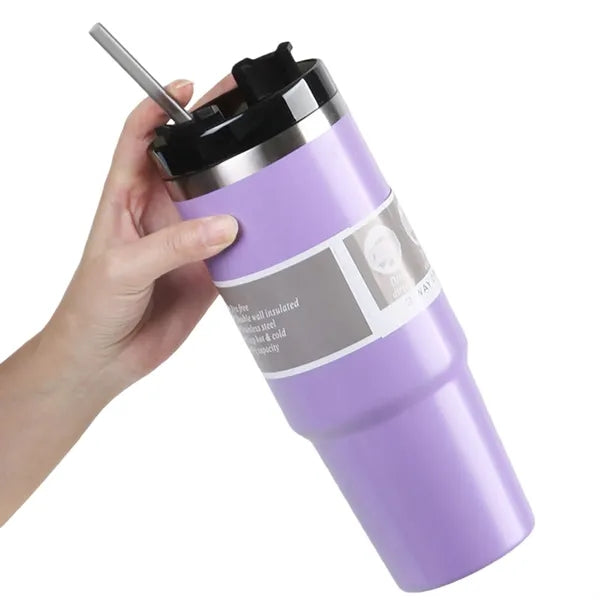 30oz Vacuum Insulated Tumbler with Dual Drink Lid