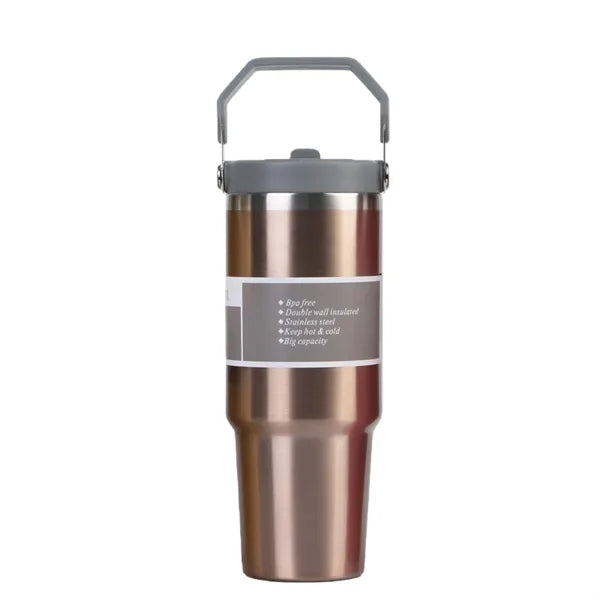 30oz Vacuum Insulated Tumbler with Dual Drink Lid