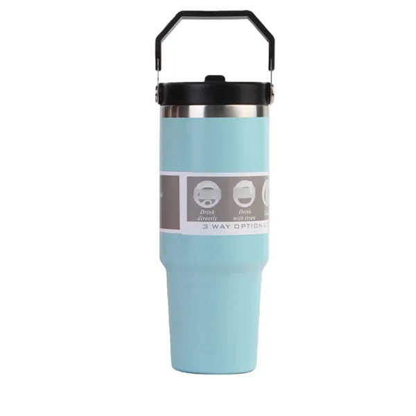 30oz Vacuum Insulated Tumbler with Dual Drink Lid