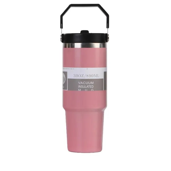 30oz Vacuum Insulated Tumbler with Dual Drink Lid