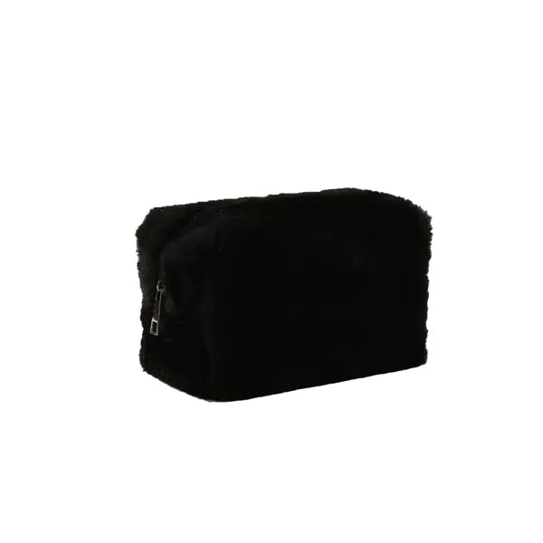 Plush Pencil and Makeup Pouch