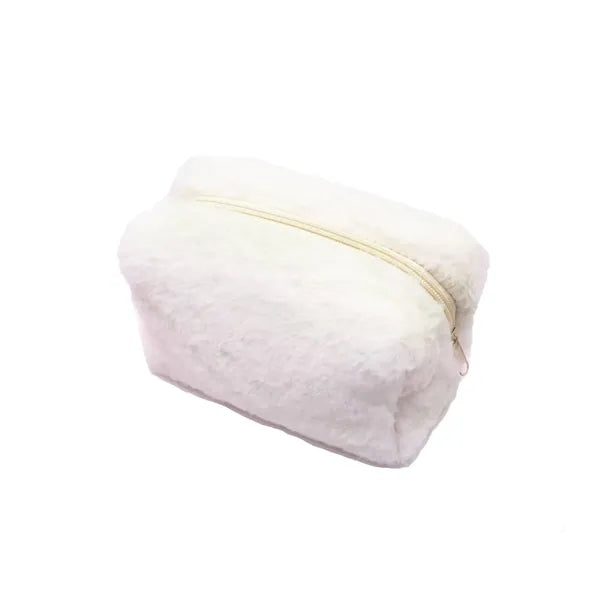 Plush Pencil and Makeup Pouch