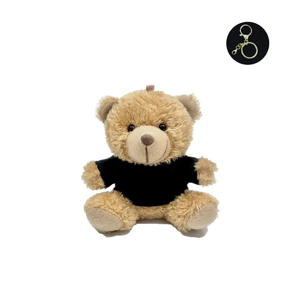 Mini Plush Bear Keychain