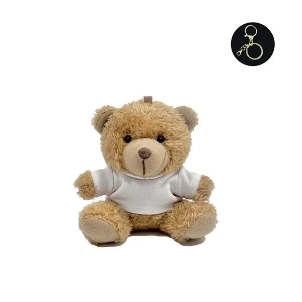 Mini Plush Bear Keychain