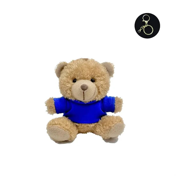 Mini Plush Bear Keychain