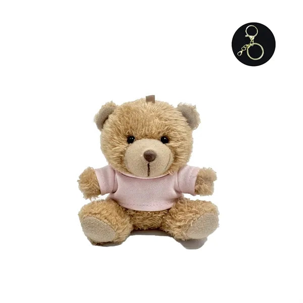 Mini Plush Bear Keychain