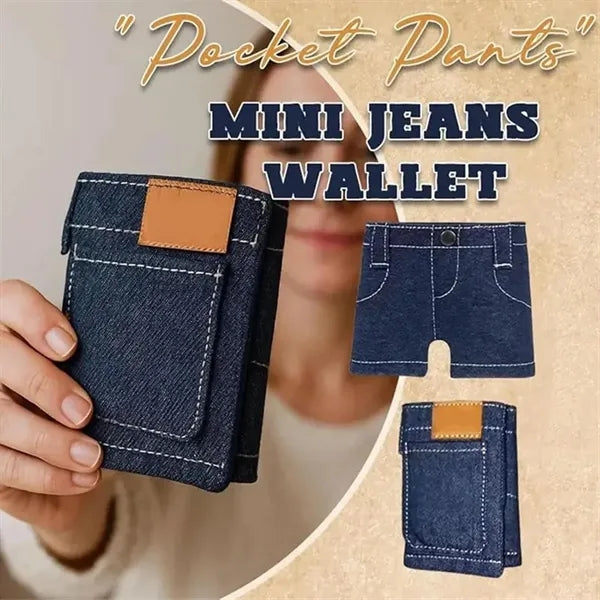 Mini Jeans Wallet