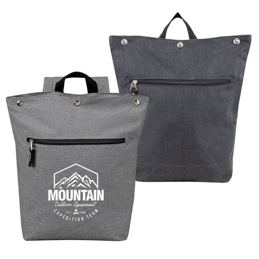 Snap Top Padded Laptop Backpack