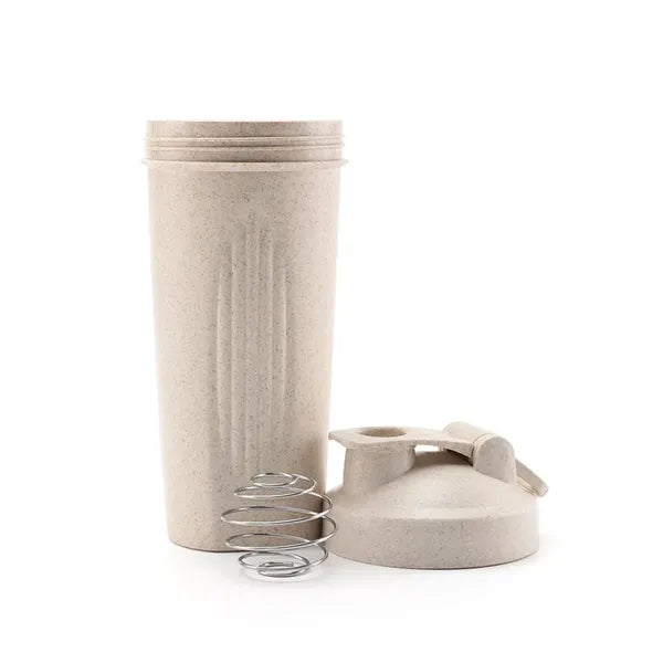 20OZ Wheat Straw Protein Shaker Bottle