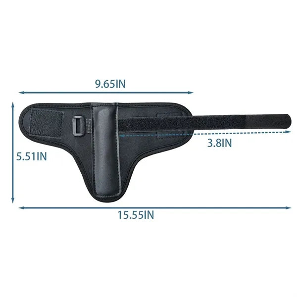 Polyester Adjustable Wrist Brace for Swing Stability
