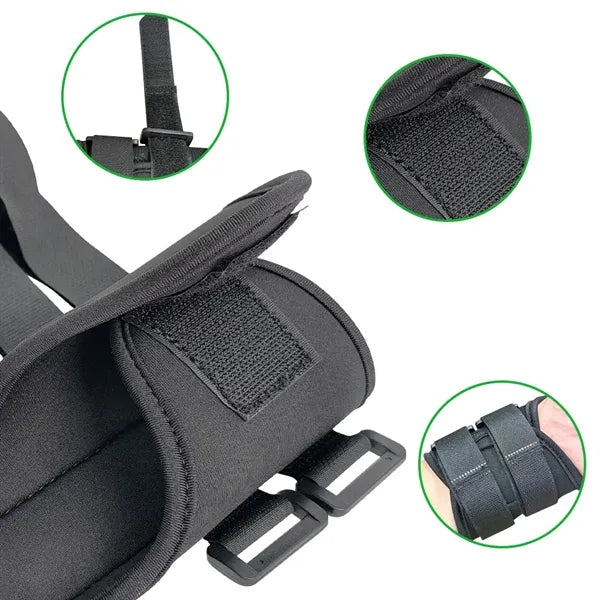 Polyester Adjustable Wrist Brace for Swing Stability