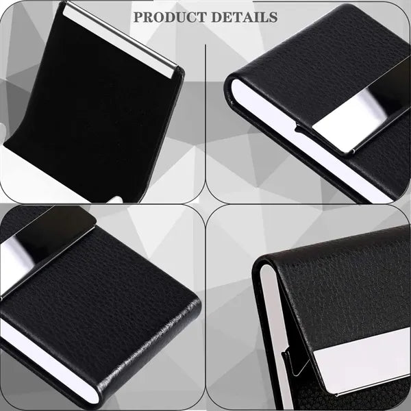 Magnetic Buckle Large Capacity Advertising Business Card Box