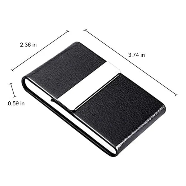 Magnetic Buckle Large Capacity Advertising Business Card Box