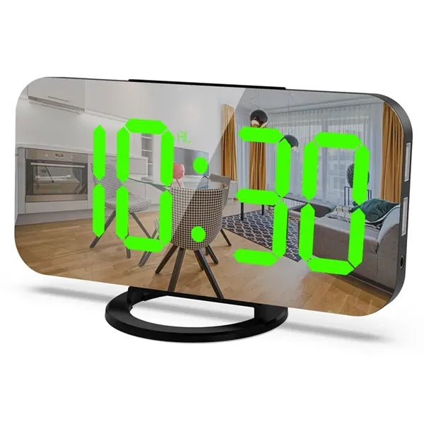 Digital Alarm Clock with LED Display and Snooze Function