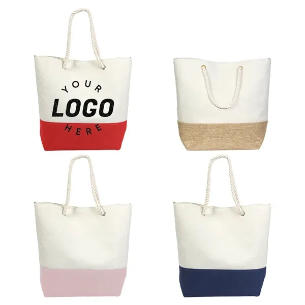 Jute Cruiser Rope Tote Bag